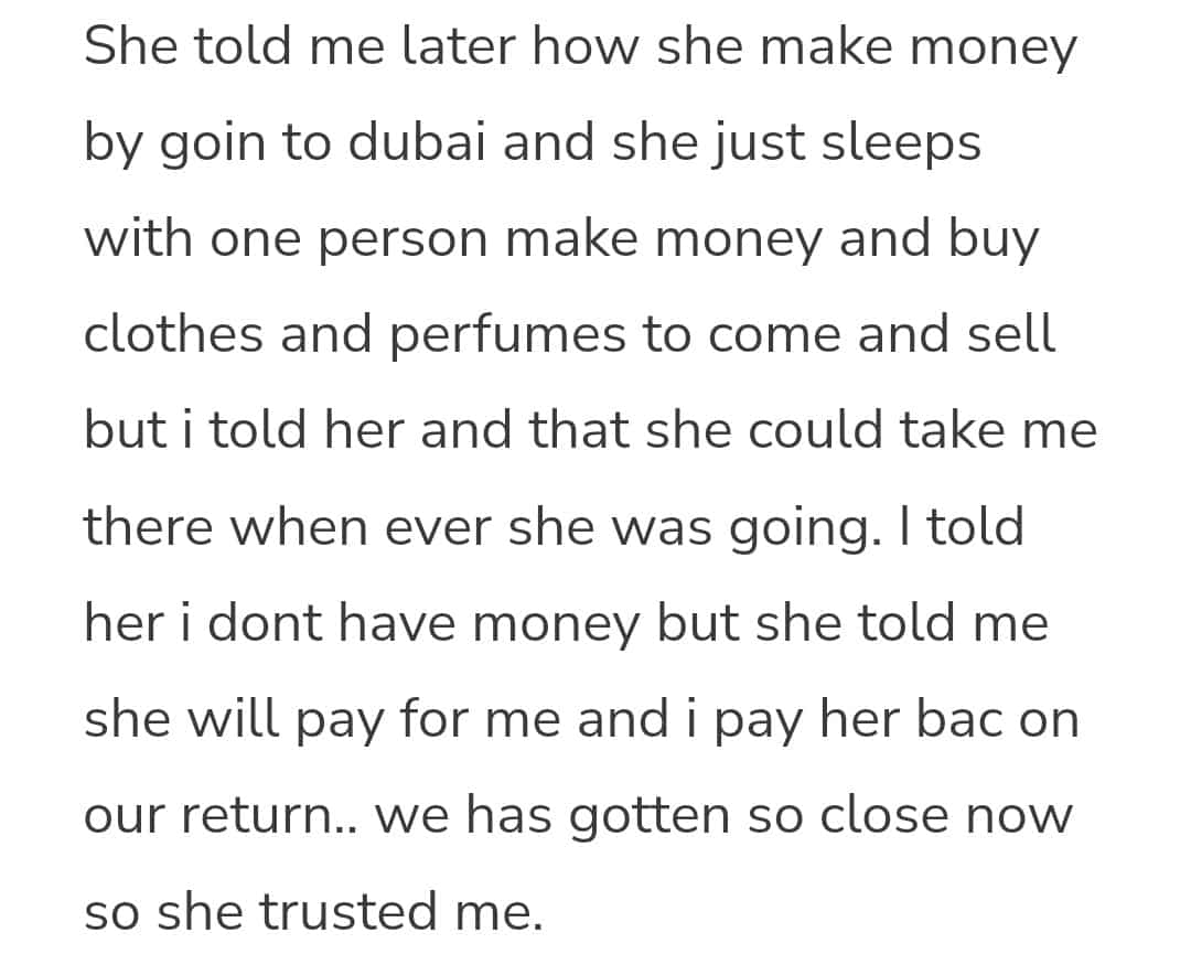 "I followed my friend to Dubai, i thought we were going to do business but we went to eat sh!t for $18,000"- Ghanaian lady cries