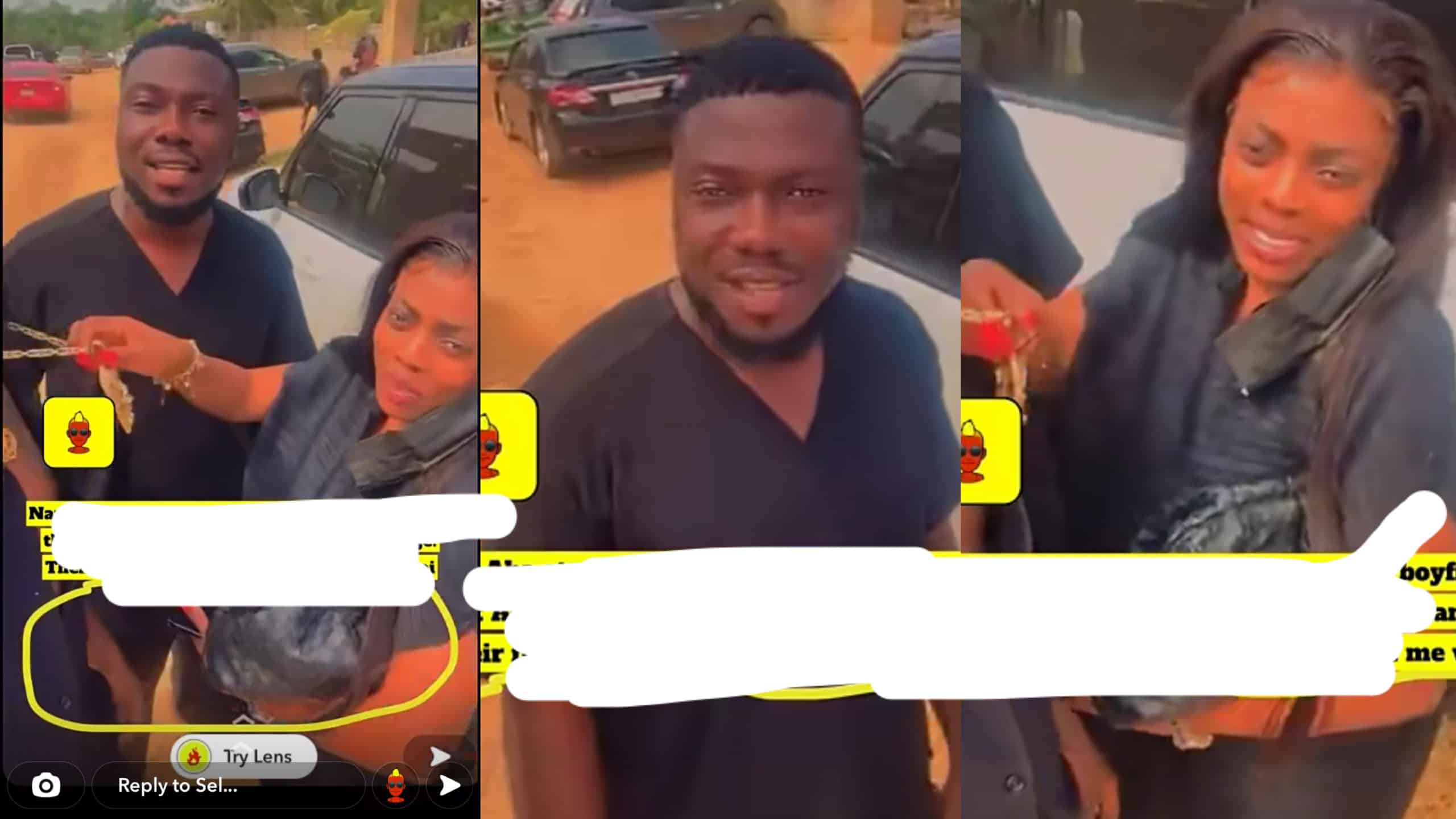 Mr and Mrs Doe: Reaction as Nana Aba Anamoah steps out with her rich boyfriend [Video]