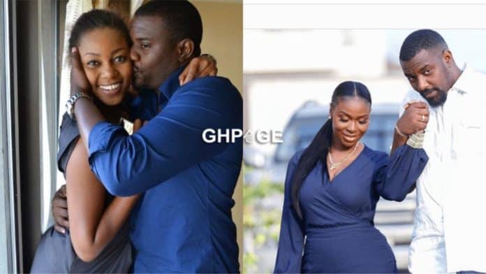Yvonne Nelson shares a seductive photo of herself and John Dumelo