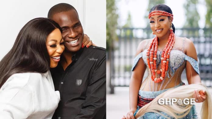 Rita Dominic and husband Fidelis Anosike