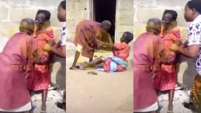 grandmothers fight dirty over one boyfriend