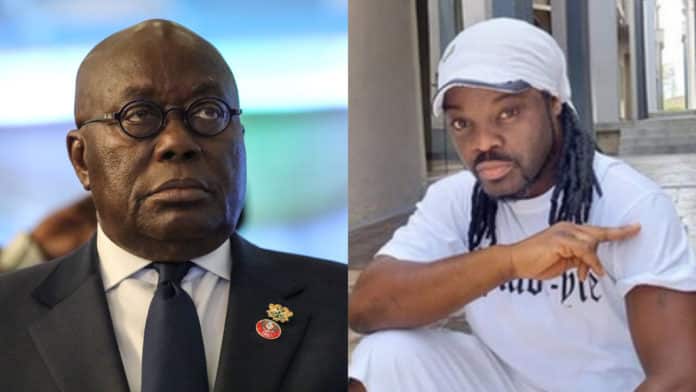 Barima Sidney vows to release song against Nana Akufo-Addo gov't
