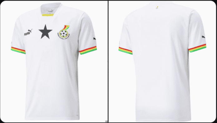 New Black Stars jersey unveiled, sells at GHC750 [Photos]