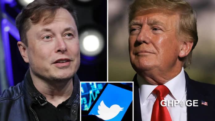 Elon Musk and Donald Trump Twitter