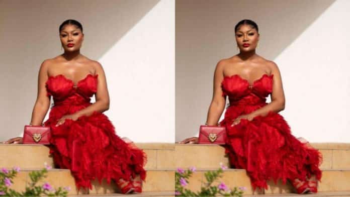 Photos of Sandra Ankobiah's 280 million dress trends