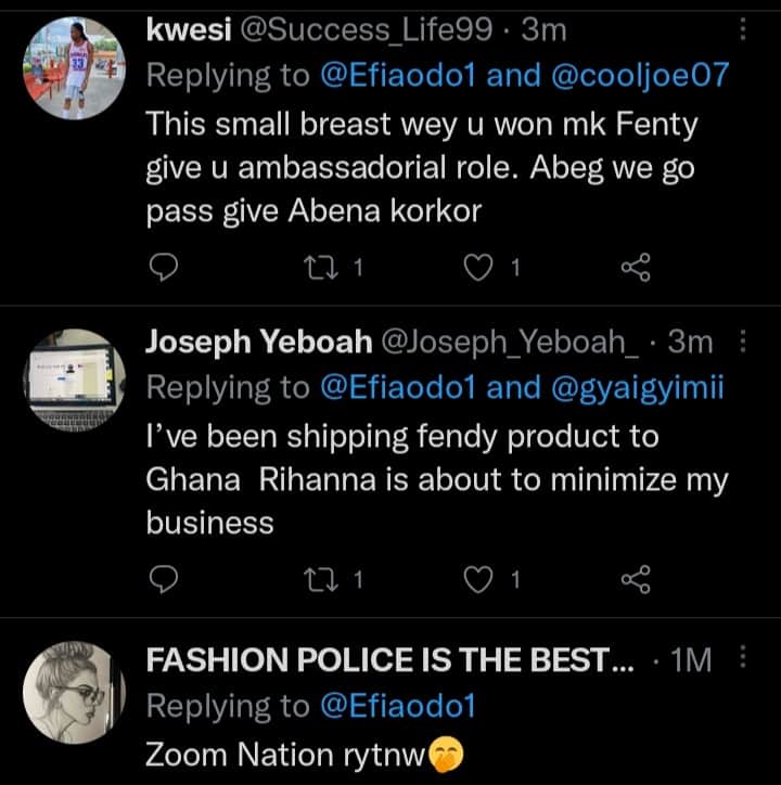 Screenshot 20220510 201658 Twitter1 Efia Odo Drops Her Nvdes to Challenge Abena Korkor; Ghanaians Massively React -WATCH