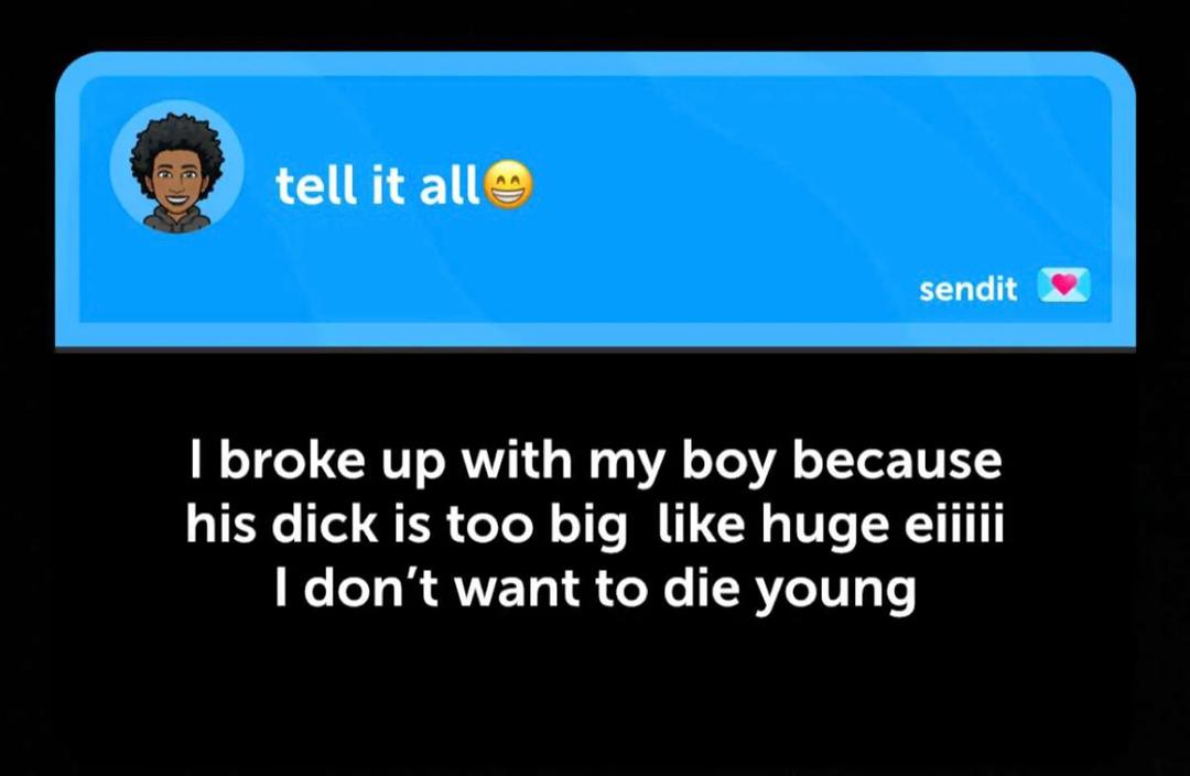 Your Cock Is Too Big