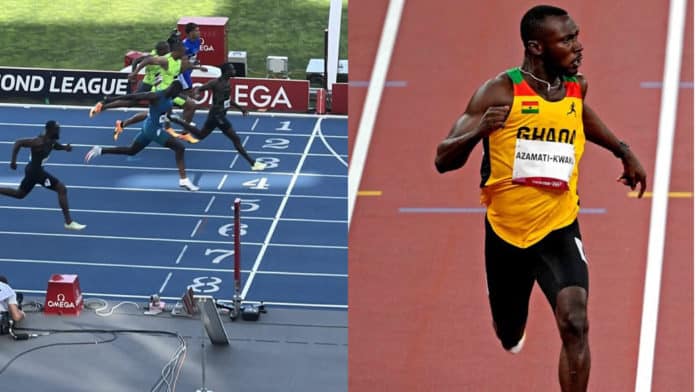 Ghana's Benjamin Azamati wins 100m Diamond League race in Paris