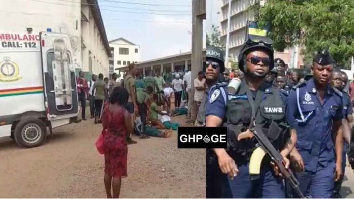 Islamic SHS clash with police