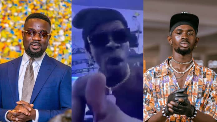 Shatta Wale goes mad, attacks Sarkodie, Black Sherif et al in new video