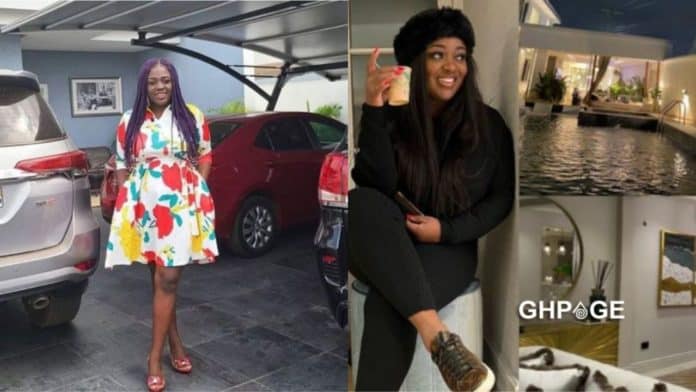 Tracey Boakye replies critics mocking her over Jackie Appiah's mansion