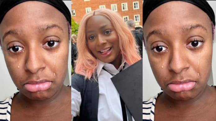 Cuppy cries as she completes her master's degree thesis