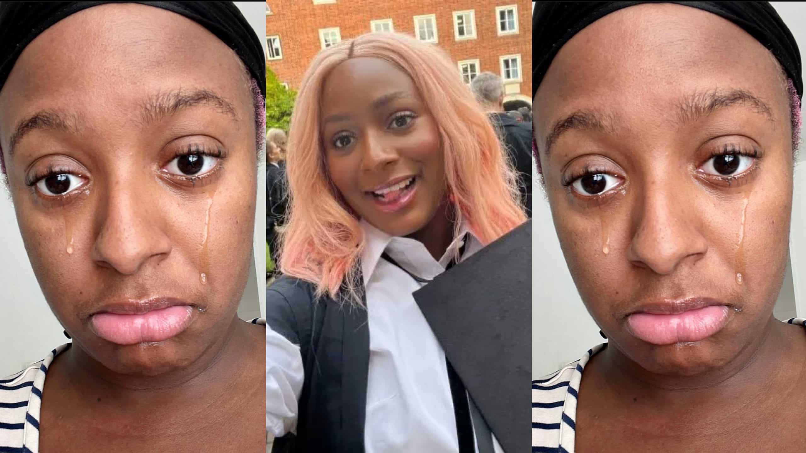 Cuppy cries as she completes her master's degree thesis