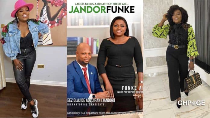Funke Akindele contests for governorship of Lagos