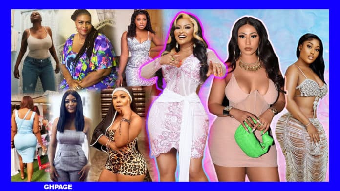 Ghanaian celebrities who have done plastic surgery