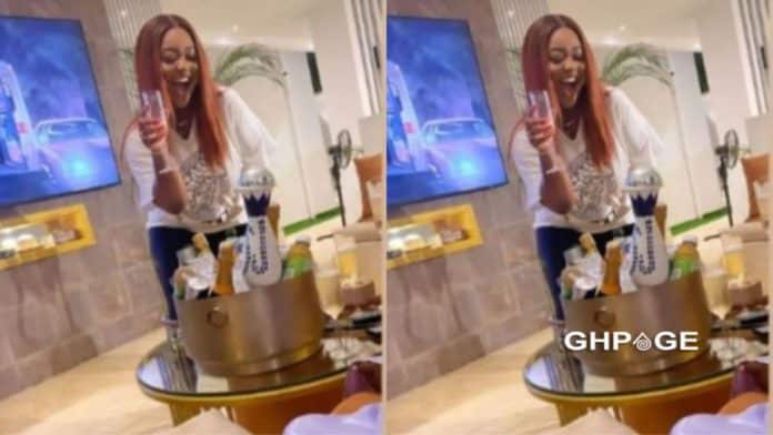 Jackie Appiah drops pictures of her expensive living room
