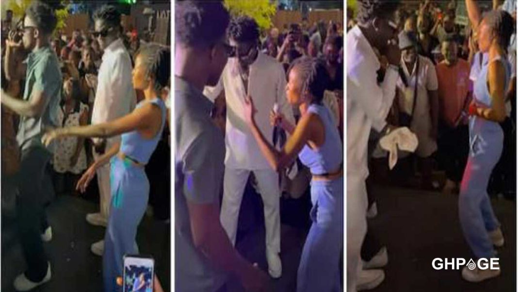 Kuami Eugene earns applause on social media after performing on stage