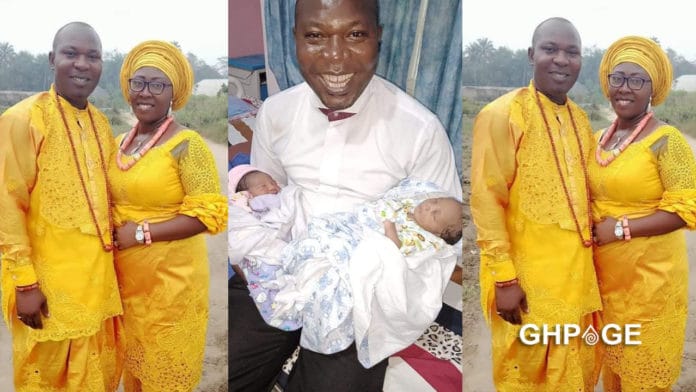 Nigerian couple welcome twins after 11 years of marriage