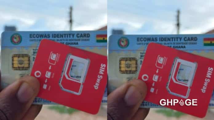 SIM registration with Ghana Card