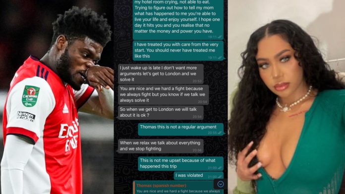 UK woman accuses Thomas Partey of rape, drops evidence