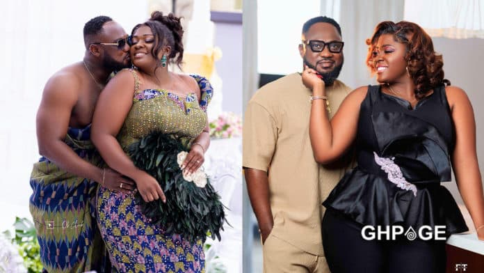 Tracey Boakye and Frank Badu Ntiamoah wedding