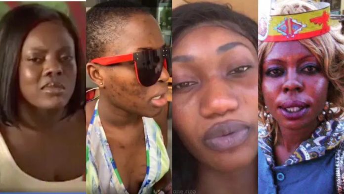 Ghanaian celebrities without their makeup photos 2022