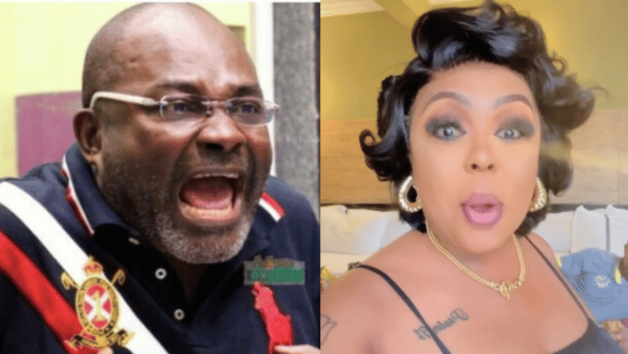 Afia Schwar starts a new beef with Kennedy Agyapong