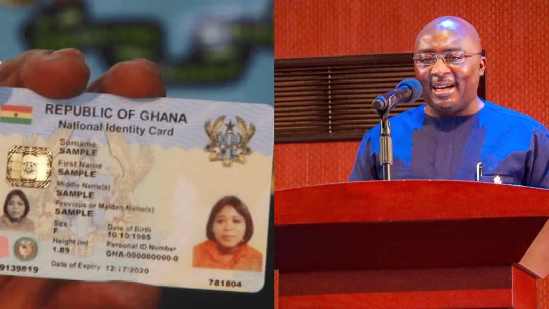 Ghana Card to replace voter IDs - VEEP Bawumia