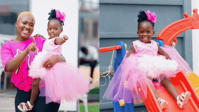 Beautiful photos from Fella Makafui's daughter's birthday drops