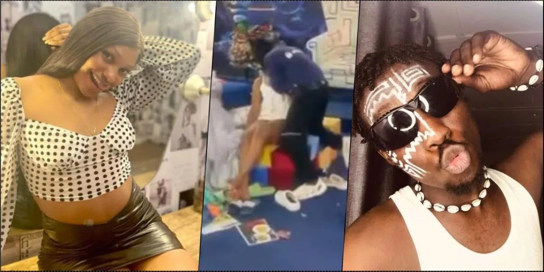 #BBNaija: Chichi dares Eloswag to kiss Chomzy, see what happened