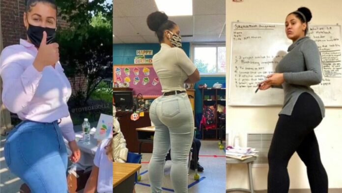 Female teacher faces sack because her body is 'distracting students'