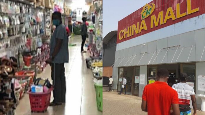 China Mall workers are paid GH¢580 monthly