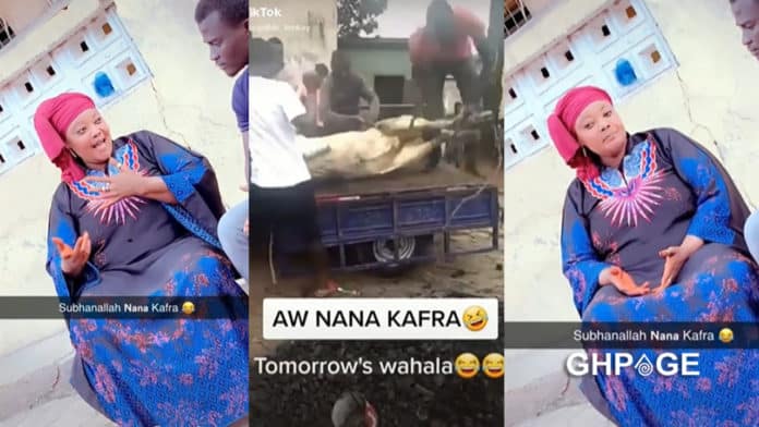 Hajia Fuuta behind Nana Kafra meme