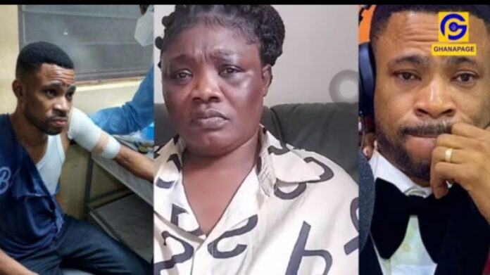 Kofi Adomah was beaten for cheating on his wife - Maa Linda