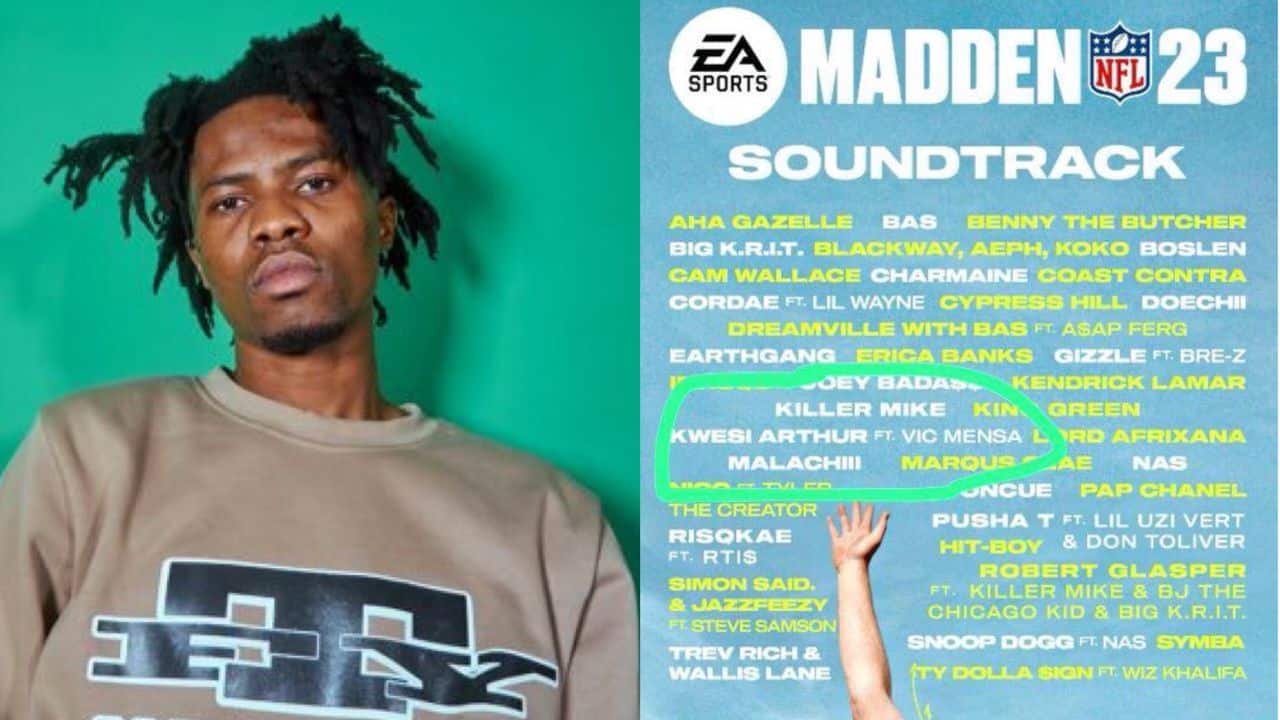 Kwesi Arthur’s “Winning” track added to EA Sports soundtrack