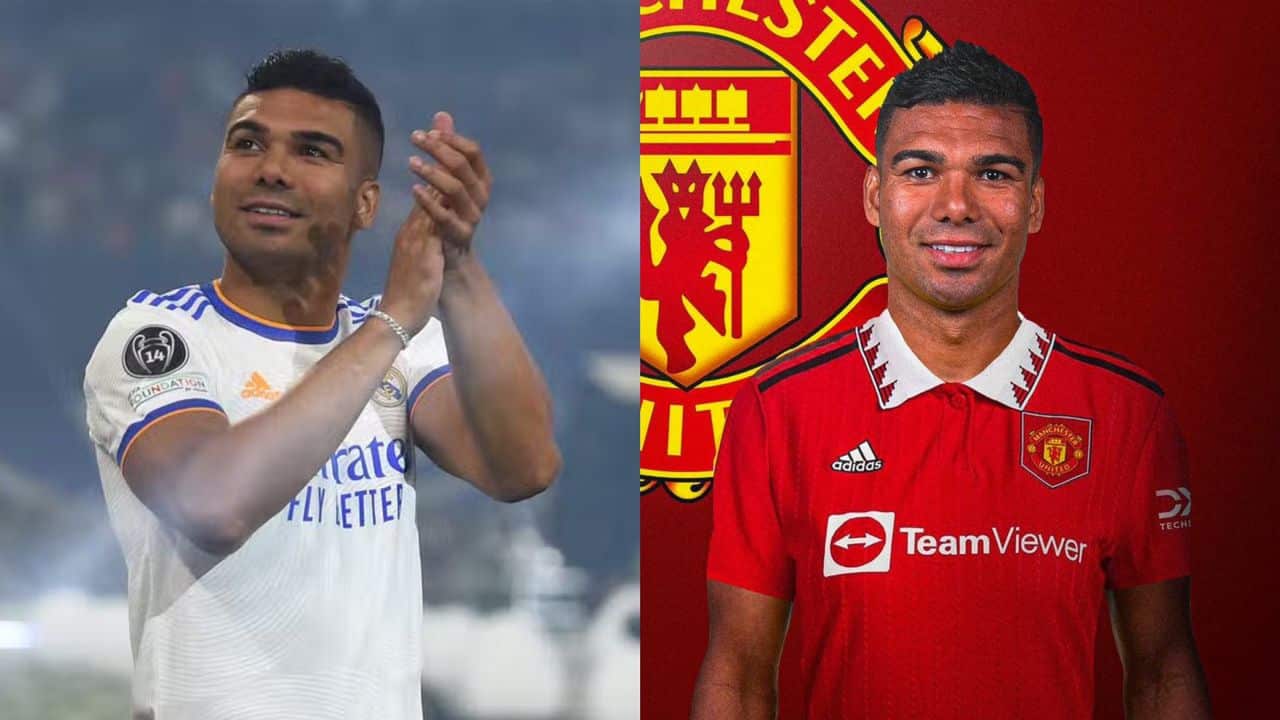 Real Madrid star, Casemiro, agrees deal to join Manchester United