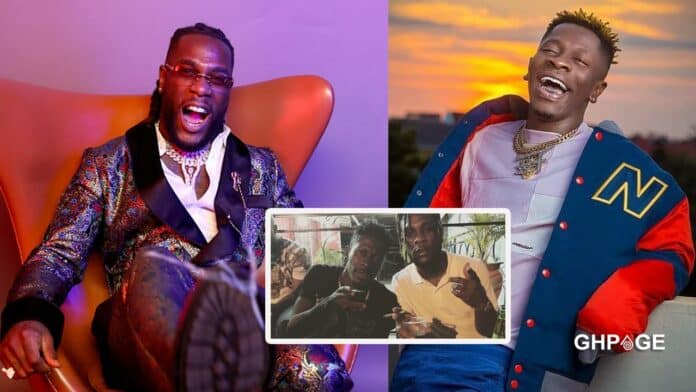 Shatta Wale bows to Burna Boy's greatness in recent post