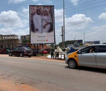 Tracey-Boakye-mounts-billboards-in-town-after-a-successful-wedding