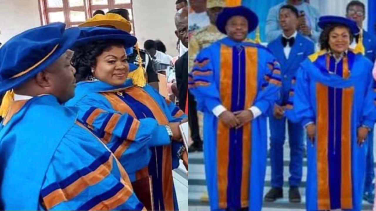 Mercy Asiedu honoured with Doctorate Degree in US