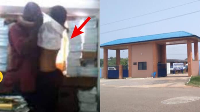 Benkum SHS: Teacher cries after bedroom video with student leaked