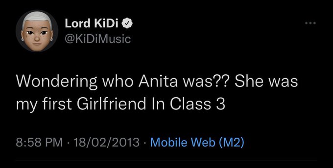 Flirty tweets KiDi made about his relationship with Anita Akuffo 5 Flirty tweets KiDi made about his relationship with Anita Akuffo