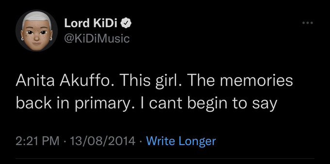 Flirty tweets KiDi made about his relationship with Anita Akuffo 7 Flirty tweets KiDi made about his relationship with Anita Akuffo