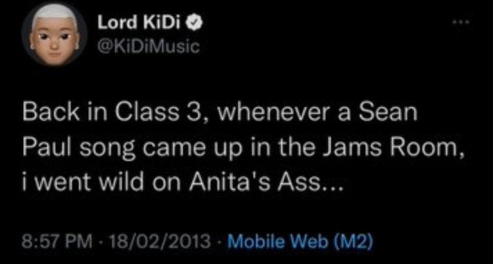 Flirty tweets KiDi made about his relationship with Anita Akuffo 8 Flirty tweets KiDi made about his relationship with Anita Akuffo