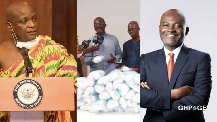Grid of Togbe Afede and Kennedy Agyapong