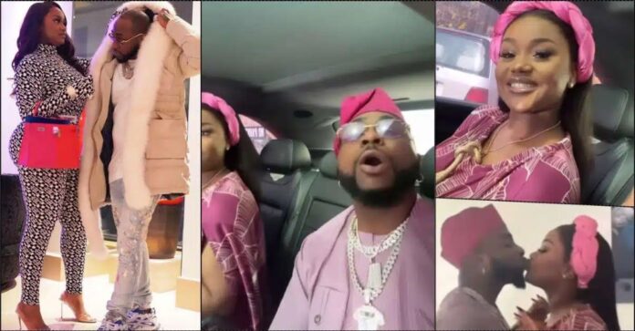 Davido and Chioma engage in lovey-dovey affair as they bounce back