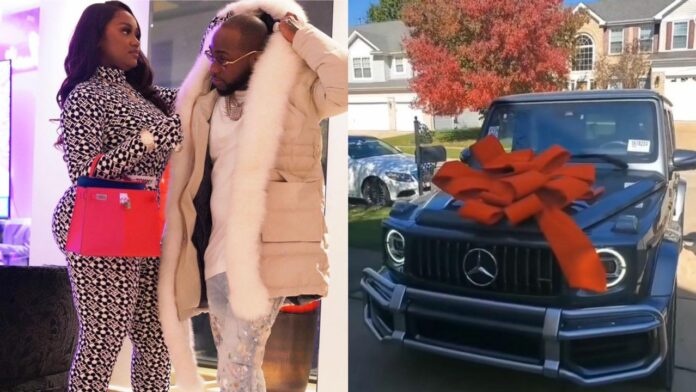 Davido bought the new G-Wagon for Chioma because she's good in bed
