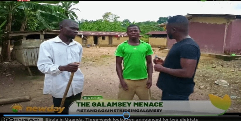 Headmaster and teacher who're paid GHS500, GHS200 quit for galamsey