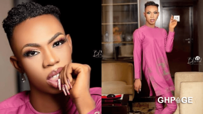 Nigerian cross-dresser James Brown's sex tape leaks - GhPage