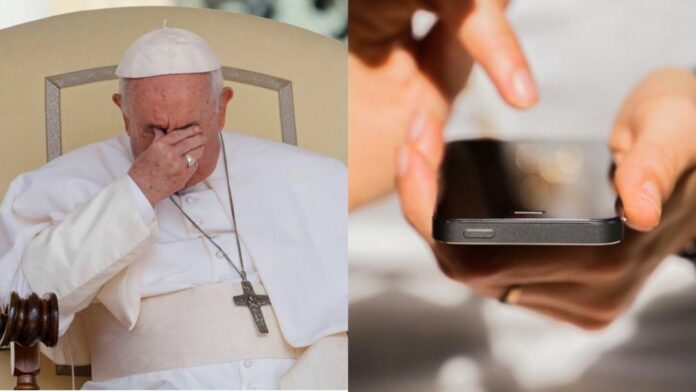 Our priests and nuns hide to watch online porn - The Pope complains