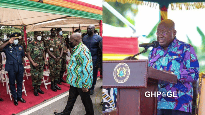 Remain loyal to 1992 Constitution - Nana Addo begs the military